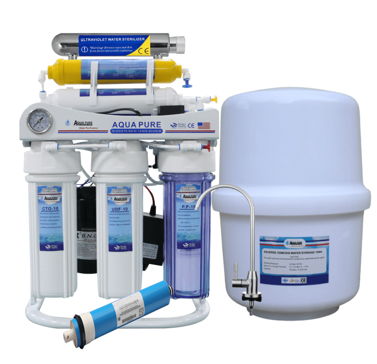 Aquapure ProSeries 7 Stage RO System with UV AQUA PURE